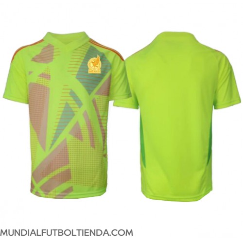 Camiseta México Portero Segunda Equipación Replica Copa America 2024 mangas cortas